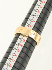 18Kラブリング イエローゴールド