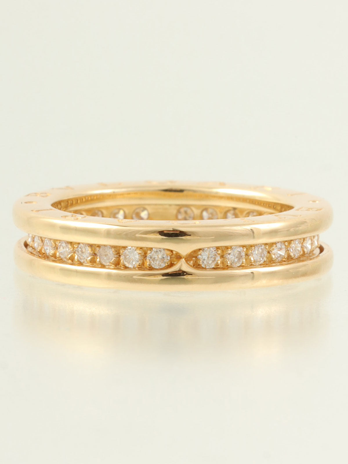 18K Diamond B.zero1 Ring Gold