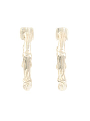 925バンブーピアス シルバー