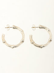 925バンブーピアス シルバー