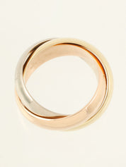 18KトリニティリングLM ホワイトゴールド/イエローゴールド/ピンクゴールド