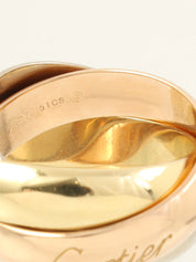 18KトリニティリングLM ホワイトゴールド/イエローゴールド/ピンクゴールド