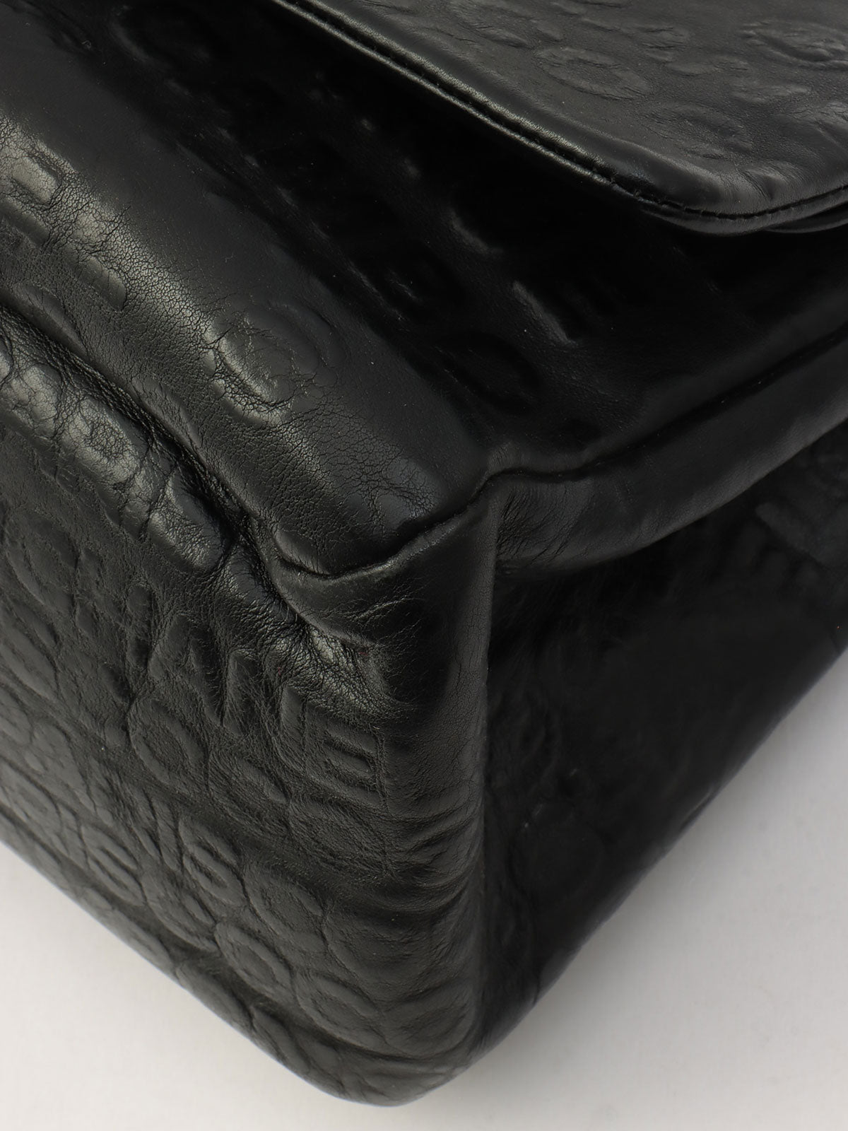 2008 Unlimited Line 2.55 Chain Shoulder Bag Black