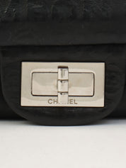 2008 Unlimited Line 2.55 Chain Shoulder Bag Black