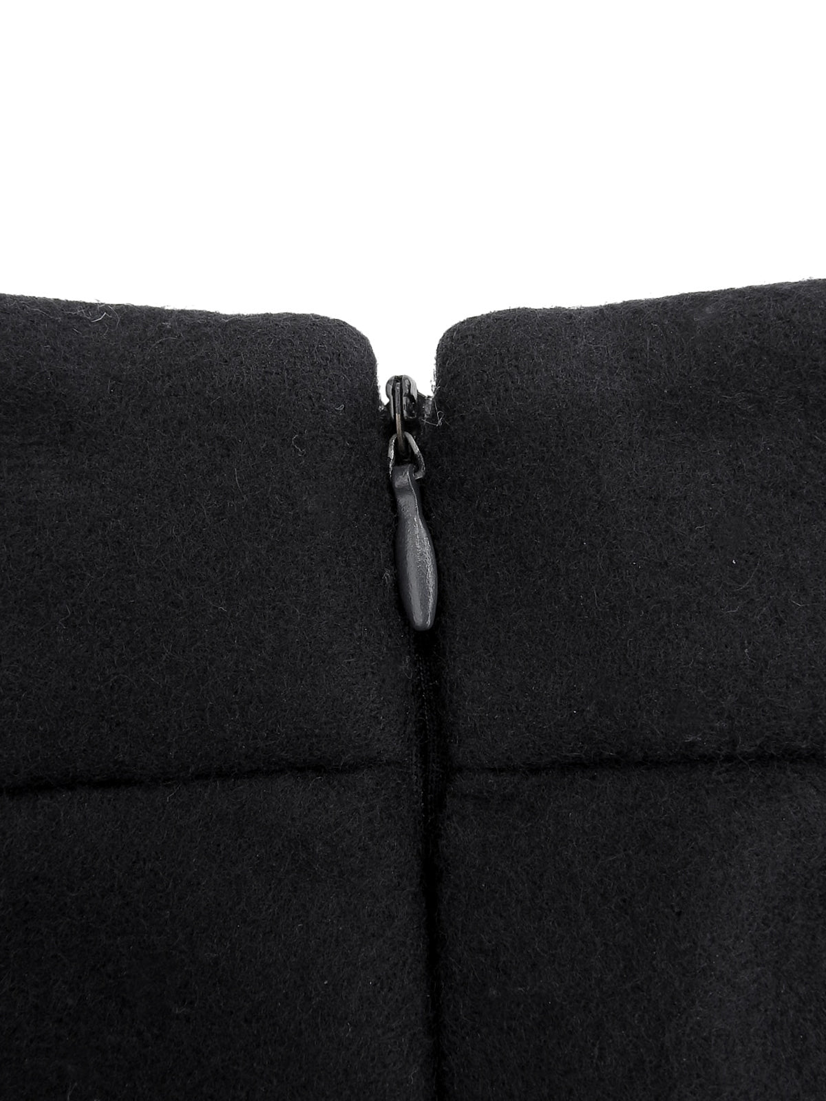 ウールフレアスカート ネイビー