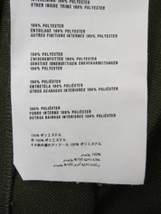 サイドジッププリーツスカート カーキ