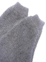 ウールロングカーディガン グレー