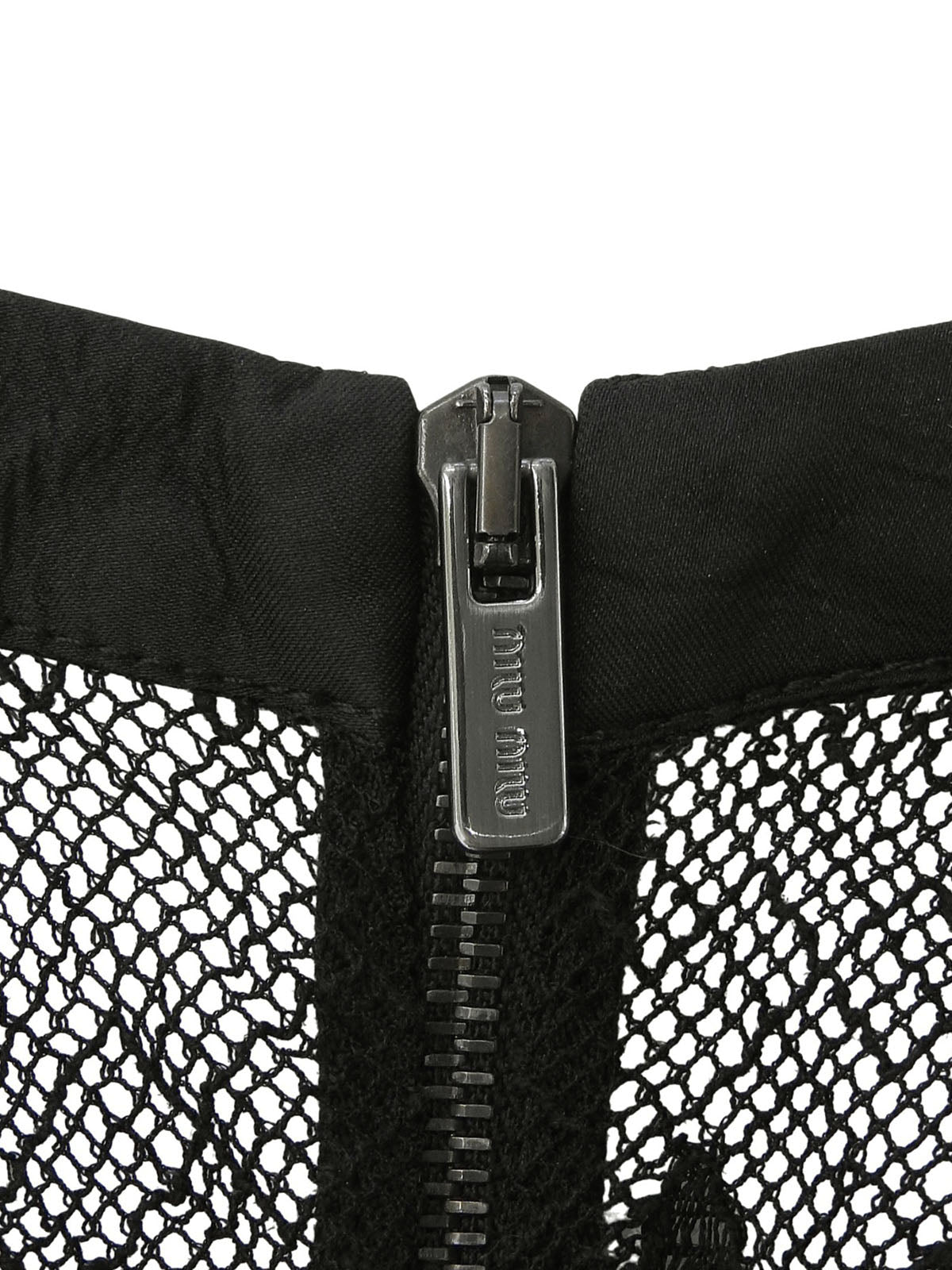 バックレースノースリーブプリーツワンピース ブラック