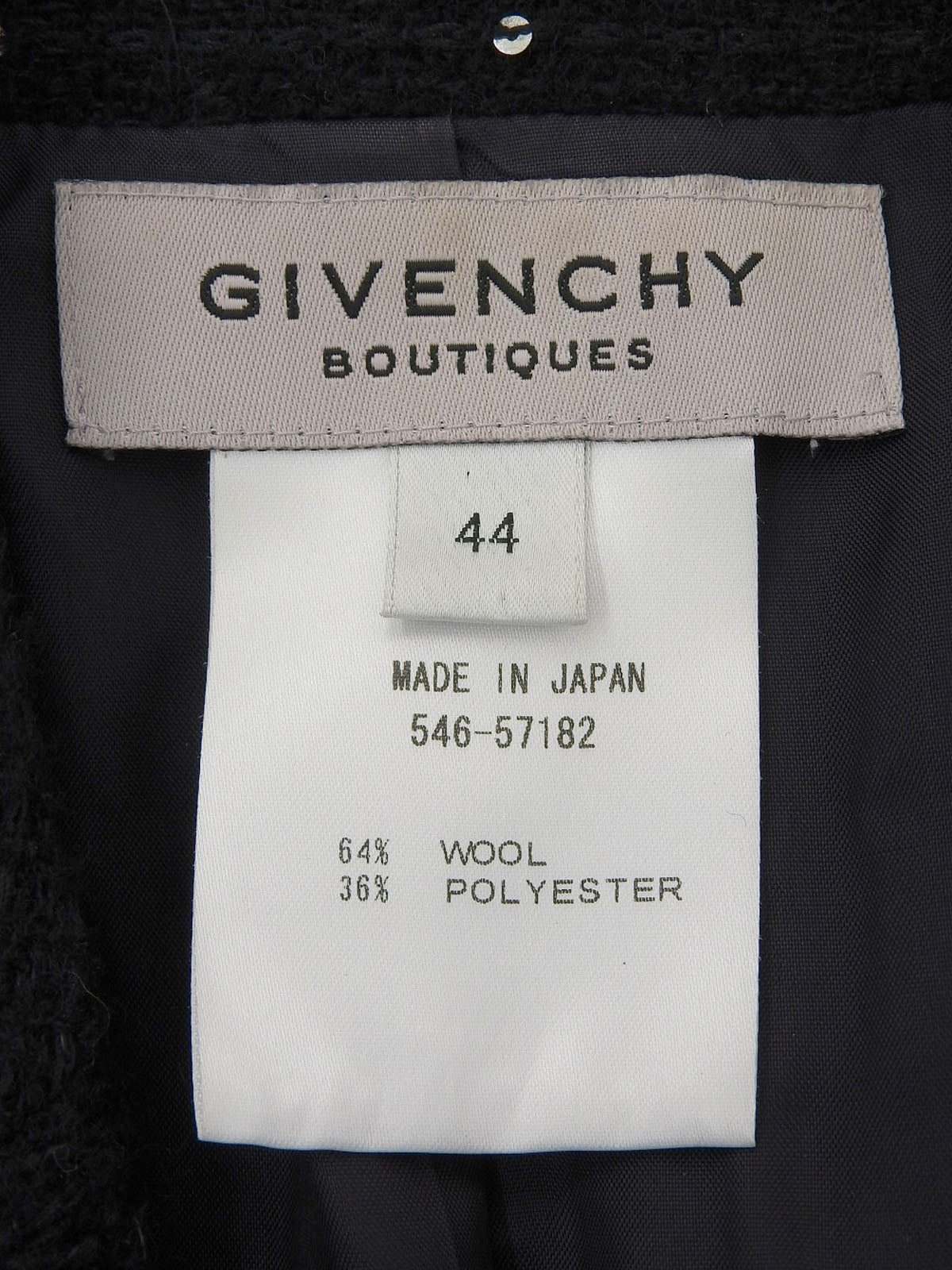 スパンコールデザインセットアップ ブラック