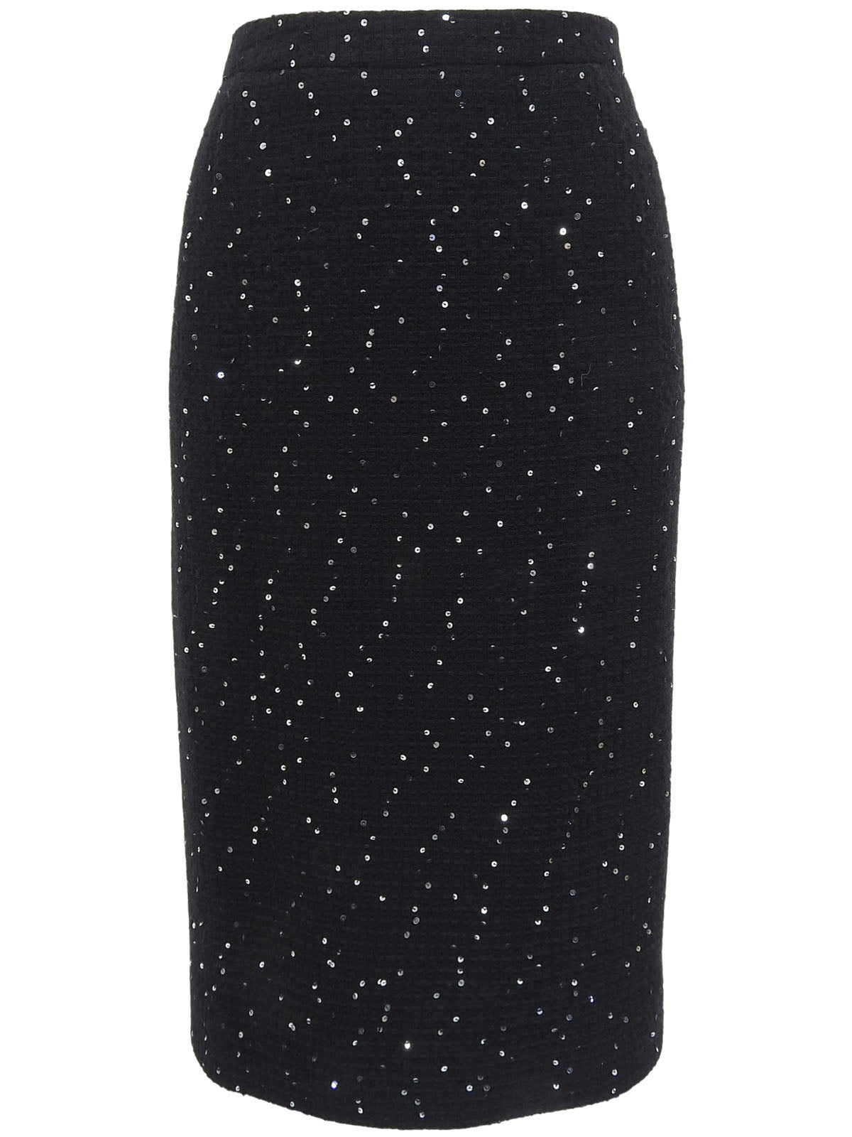 スパンコールデザインセットアップ ブラック