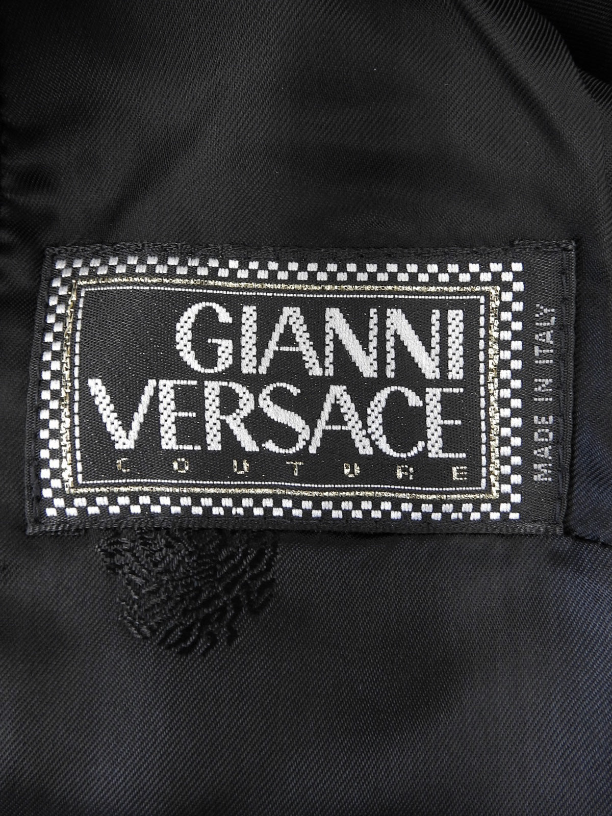 メデューサボタンハーフスリーブジャケット ブラック