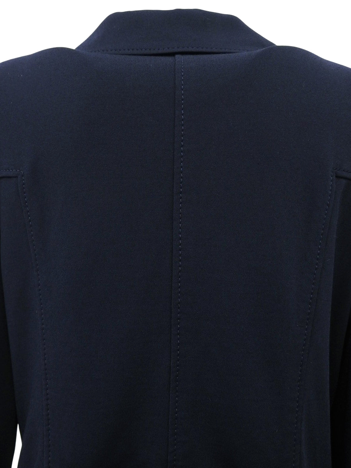 ロゴボタンショートジャケット ネイビー