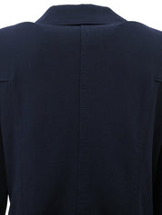 ロゴボタンショートジャケット ネイビー