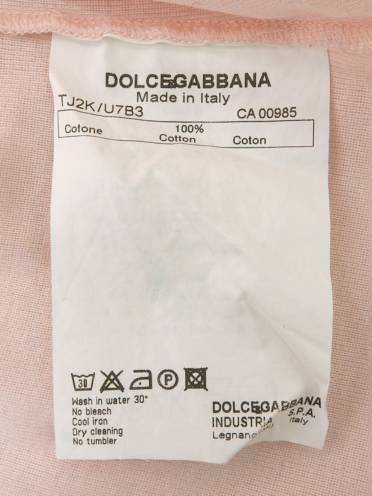 スナップボタンロゴポロシャツ ピンク