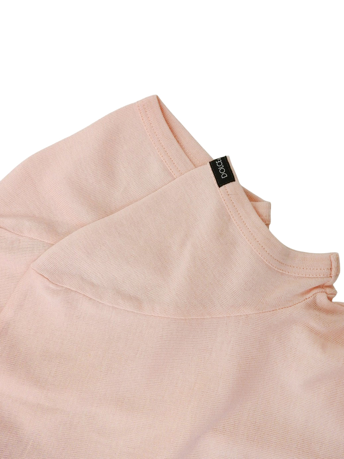 スナップボタンロゴポロシャツ　ピンク