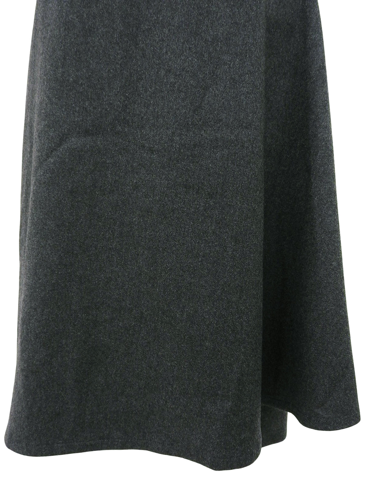 ウエストベルトデザインスカート グレー