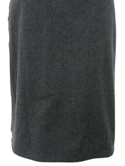 ウエストベルトデザインスカート グレー