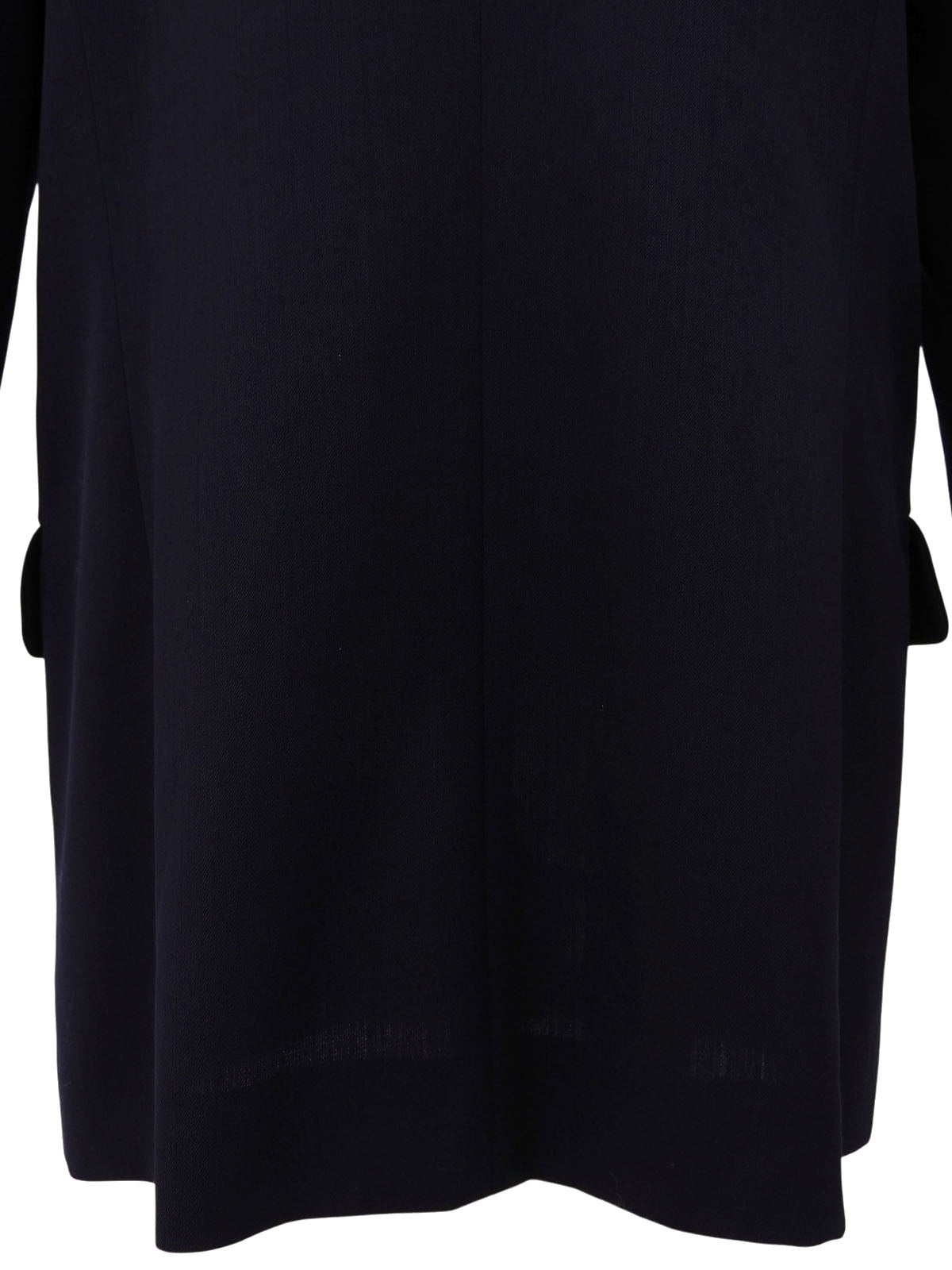 ウールダブルブレストジャケット ネイビー