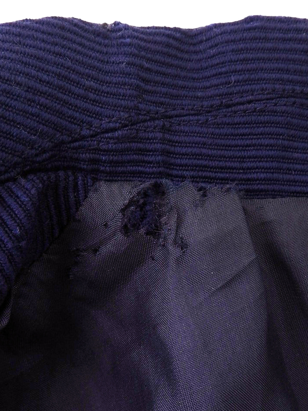 エディ・スリマン期 ジャガードショートジャケット ネイビー