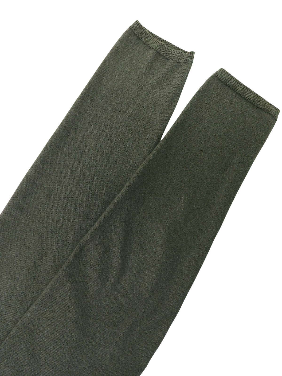 ロゴ刺繍カーディガン カーキ