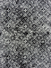 モノグラムパターンハーフスリーブトップス ホワイト