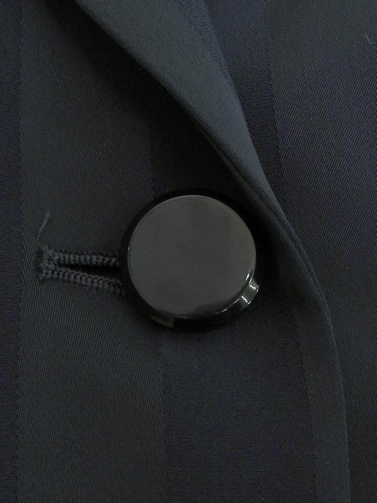 ストライプパターンジャケット ネイビー