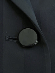 ストライプパターンジャケット ネイビー