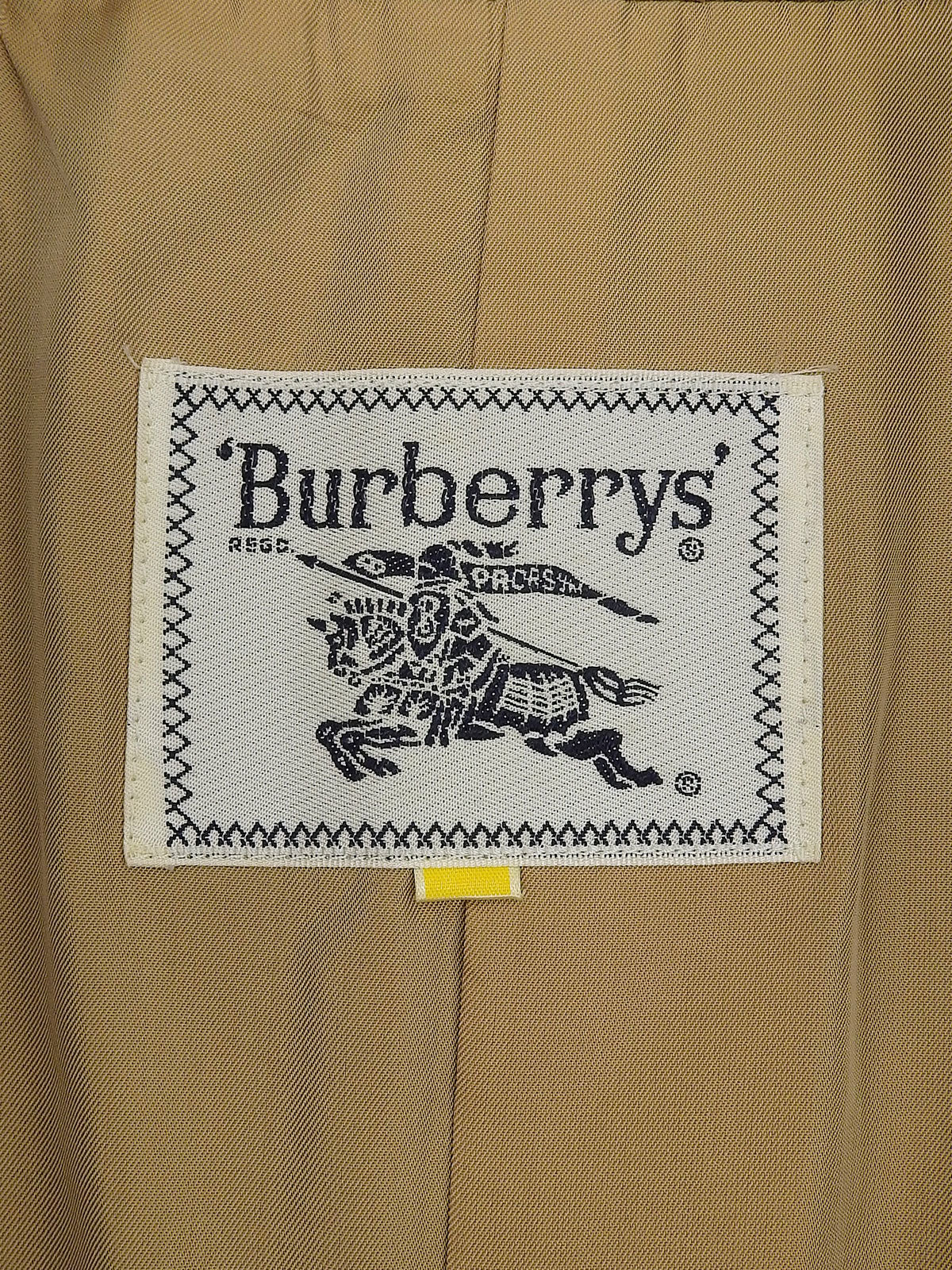 ウールヘリンボーンパターンダブルブレストジャケット ブラウン