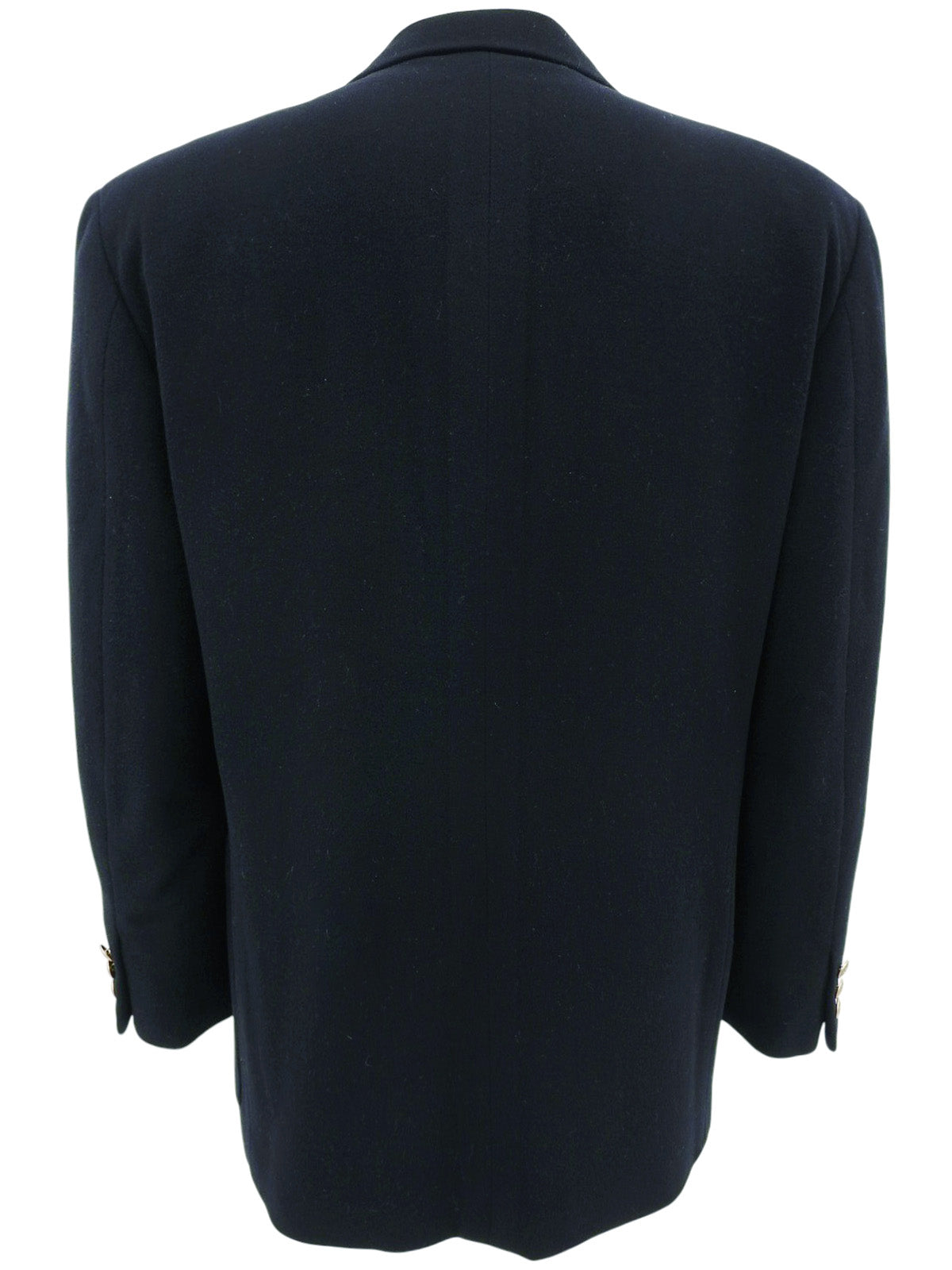 エンブレムロゴボタンダブルブレストジャケット ネイビー