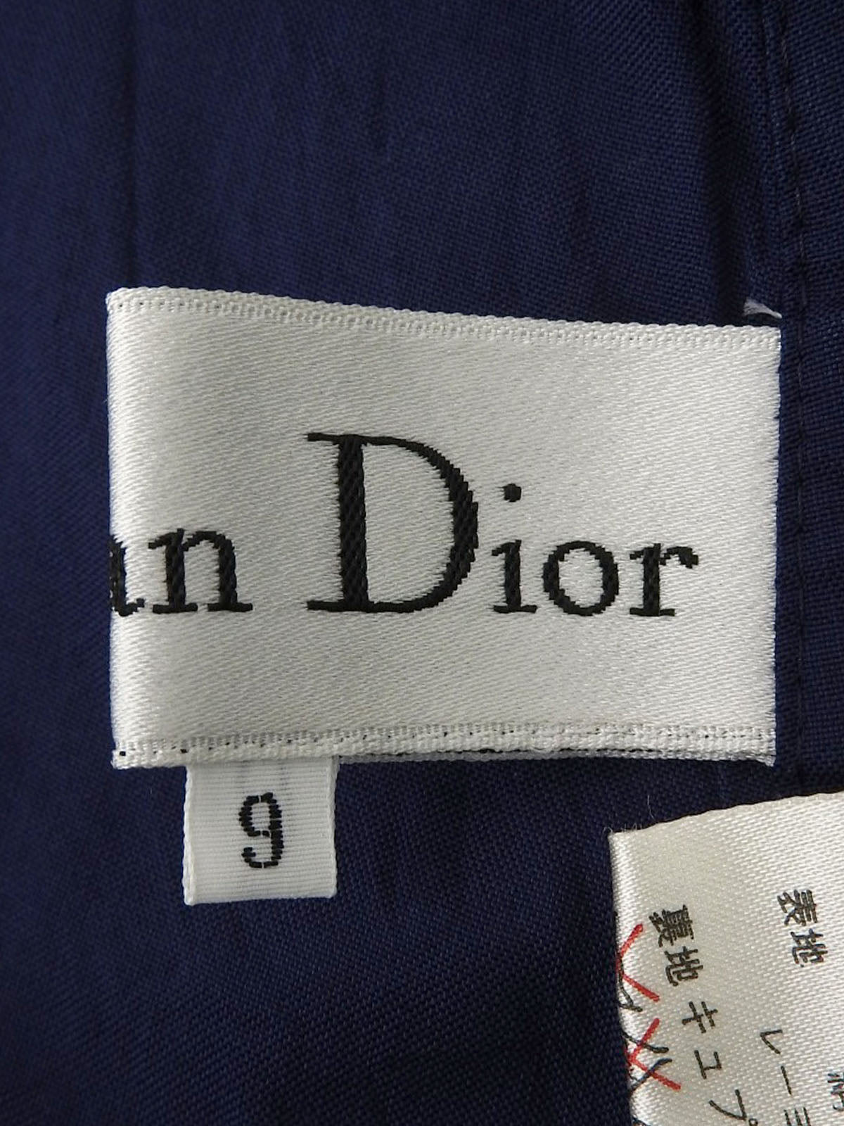 マリンロゴボタンスプリングコート ネイビー