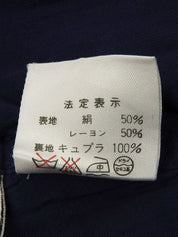 マリンロゴボタンスプリングコート ネイビー