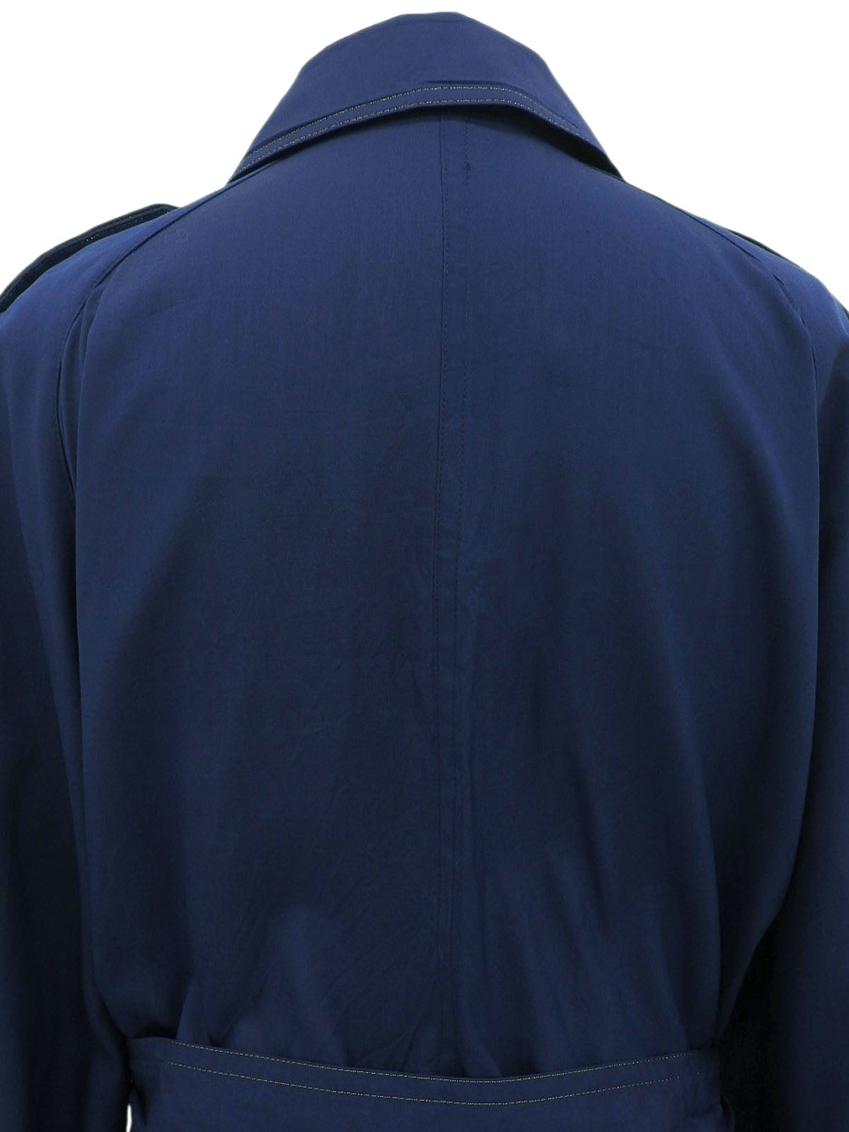 マリンロゴボタンスプリングコート ネイビー