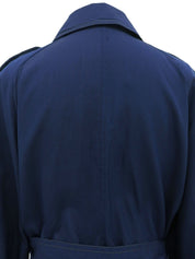 マリンロゴボタンスプリングコート ネイビー