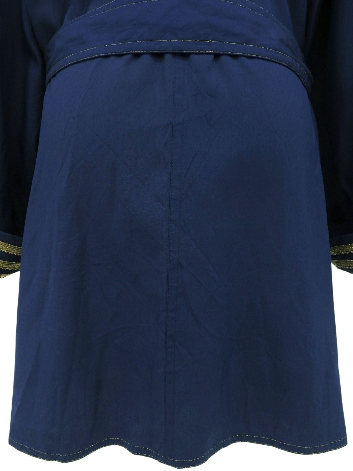 マリンロゴボタンスプリングコート ネイビー