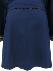 マリンロゴボタンスプリングコート ネイビー