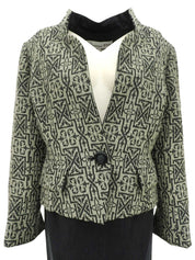 デザインパターンセットアップ　カーキ/グレー