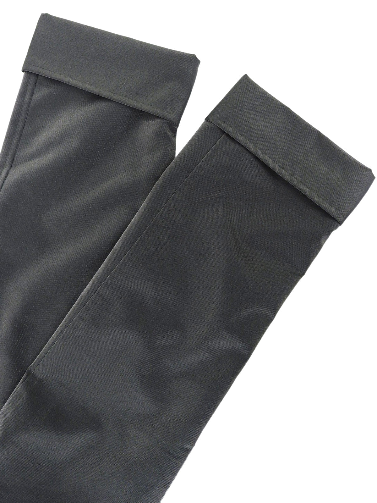 1999年製 ロゴジップアップロングコート メタリックグレー