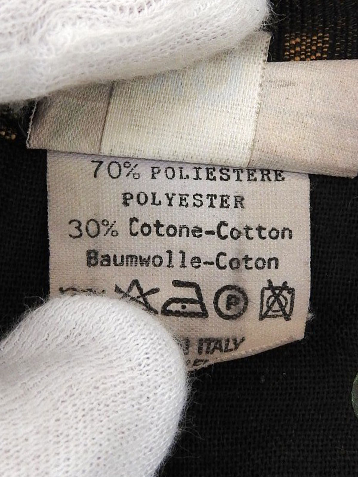 FF Zucca 图案裤子 棕色