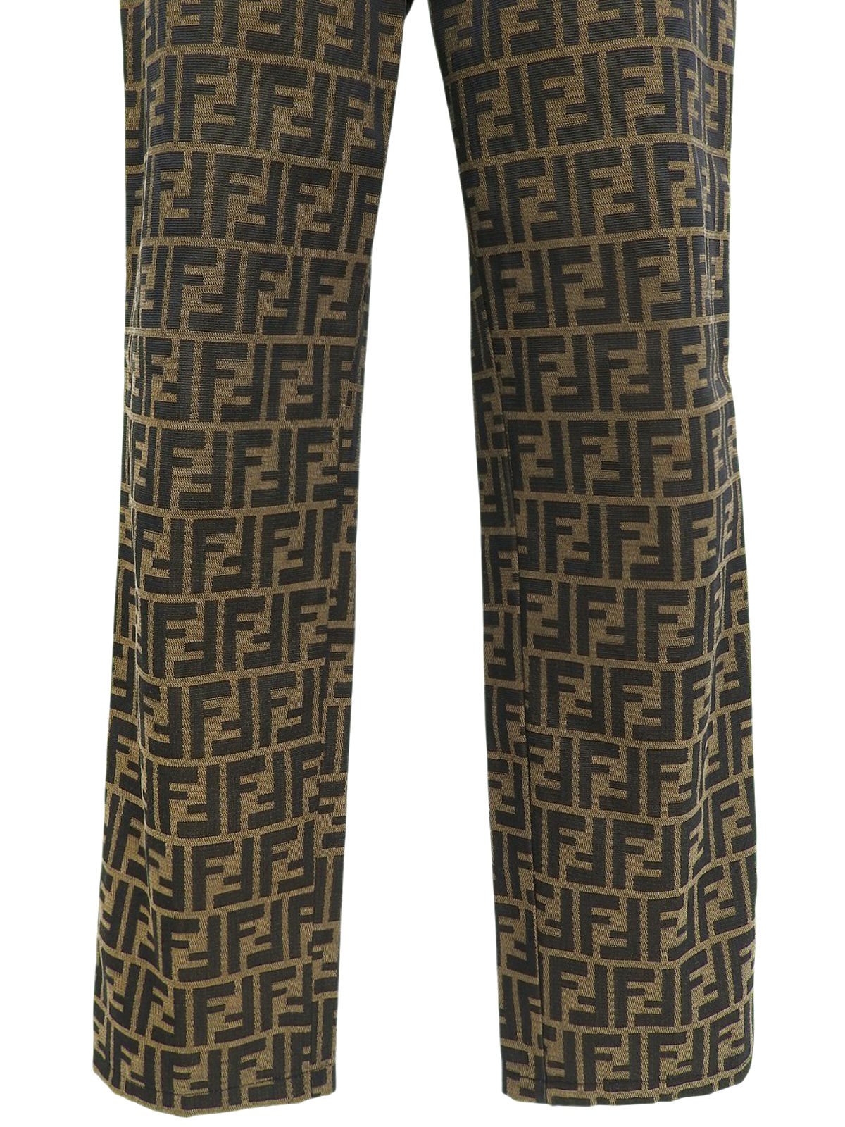 FFズッカパターンパンツ ブラウン
