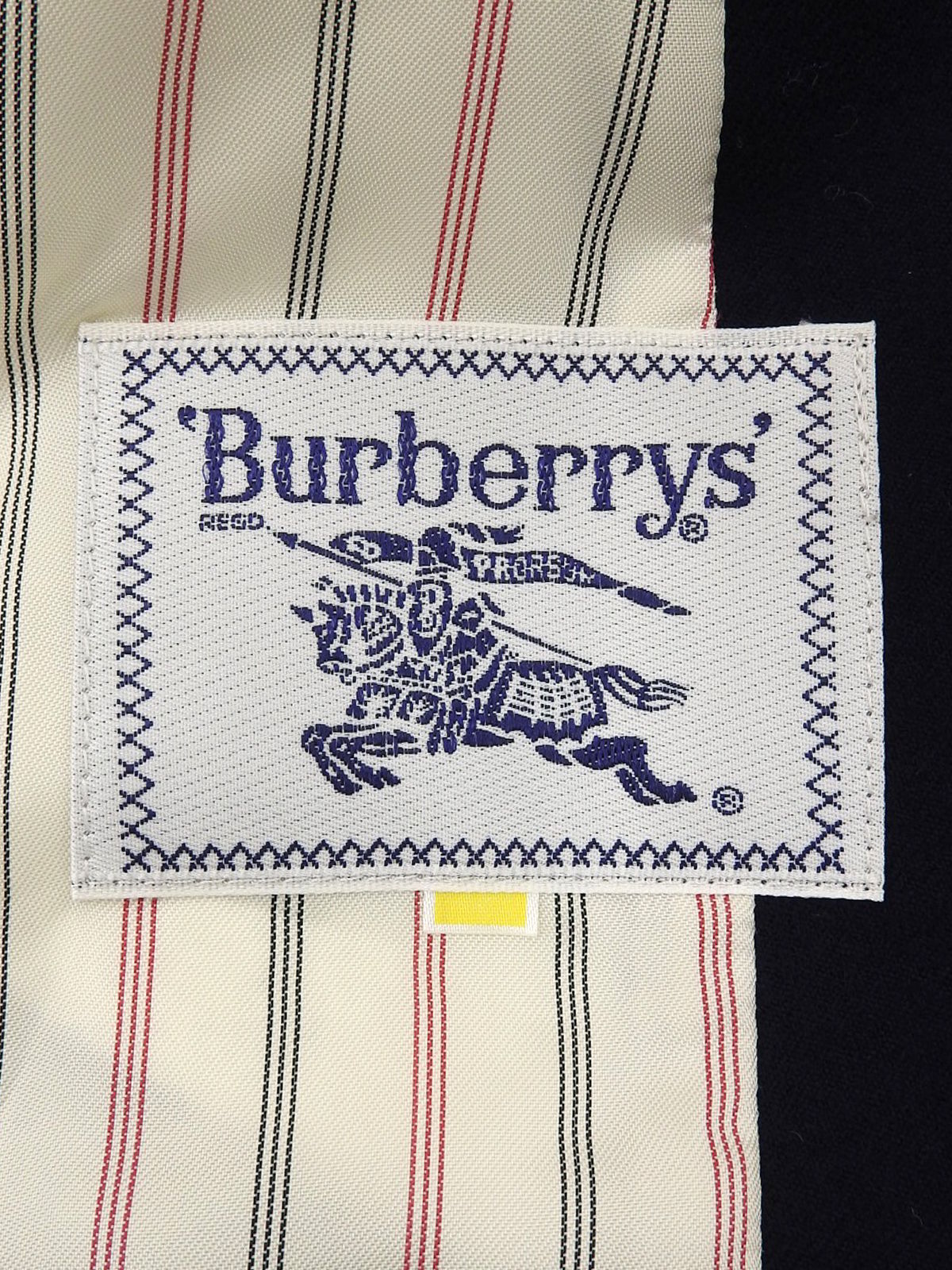 ウールロゴエンブレムワッペンジャケット ネイビー