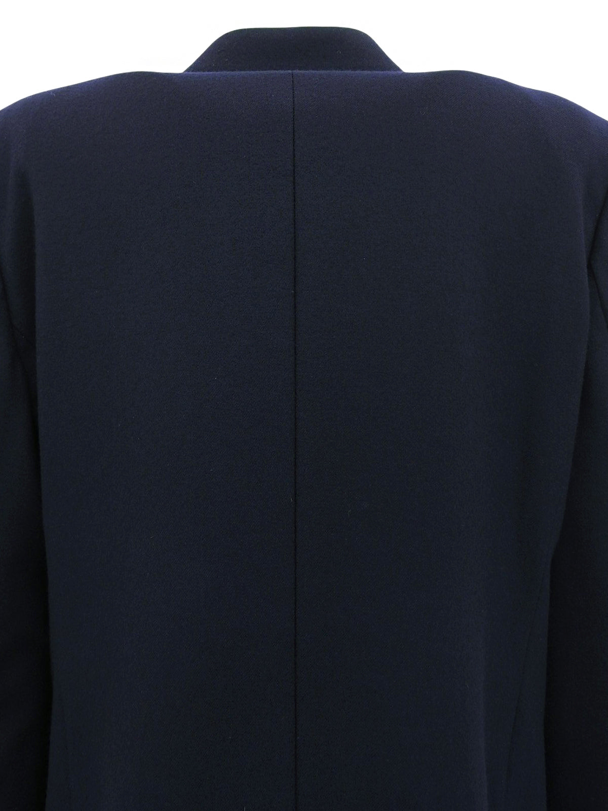 ウールロゴエンブレムワッペンジャケット ネイビー