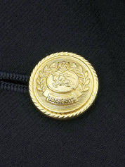 ウールロゴエンブレムワッペンジャケット ネイビー