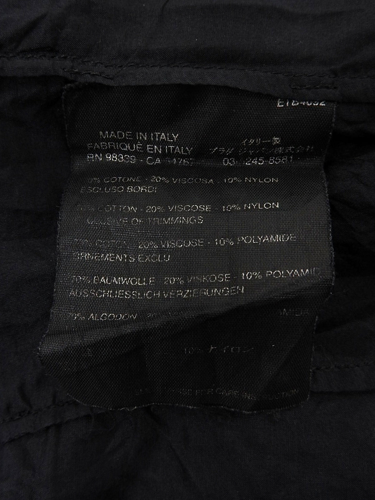 黑色花卉蕾丝设计无袖上衣