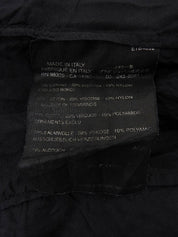 黑色花卉蕾丝设计无袖上衣