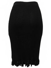 1997 CC 标志刺绣无袖黑色套装