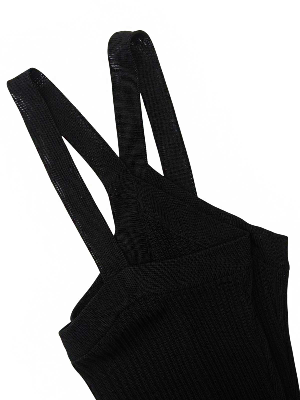 1997 CC 标志刺绣无袖黑色套装