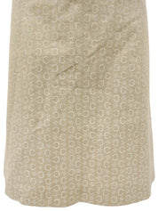リネンCマカダムパターンスカート ライトベージュ