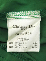 バックロゴプリント長袖ブルゾン グリーン