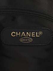1995 CC Mark Stitch 2-Way Boston Bag, Black