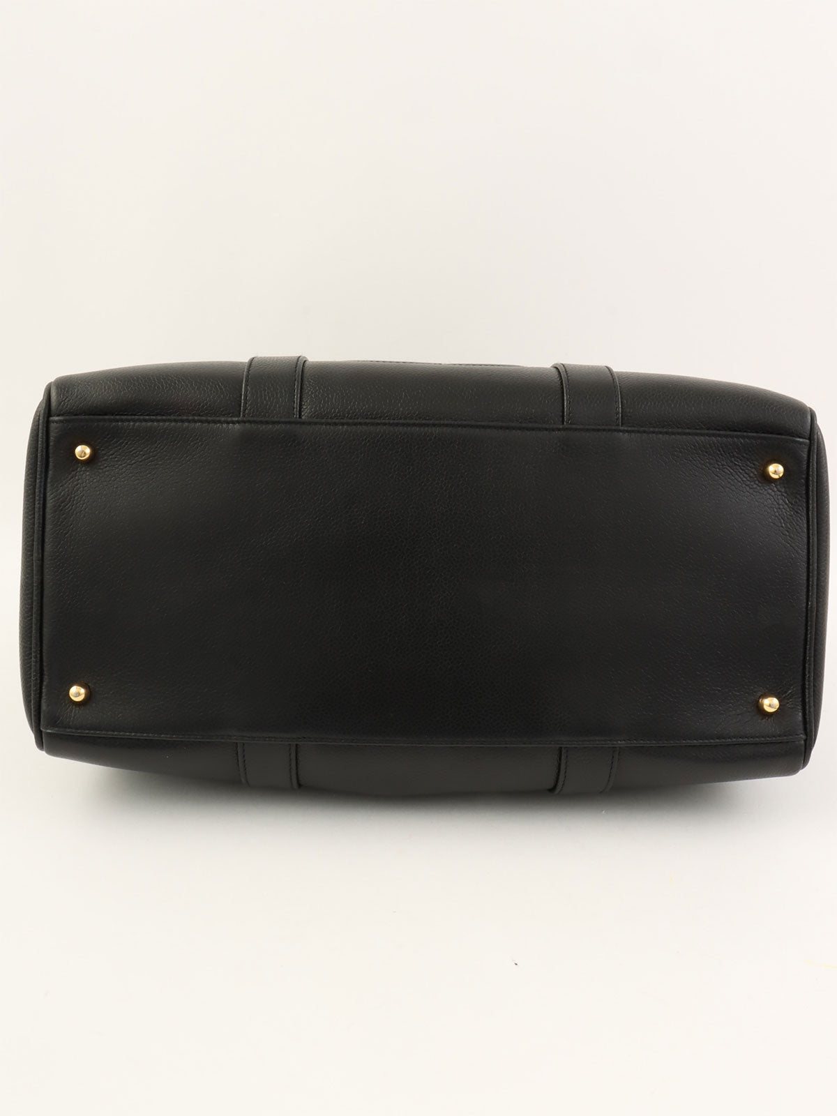 1995 CC Mark Stitch 2-Way Boston Bag, Black